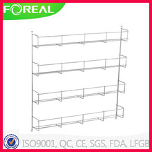 Gabinete do fio de metal montado Spice Rack